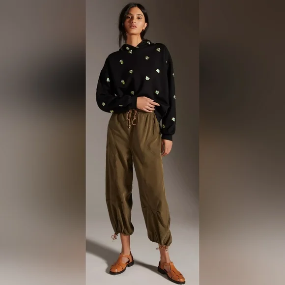 Scotch & Soda Embroidered Floral Hoodie - Picture 1 of 9